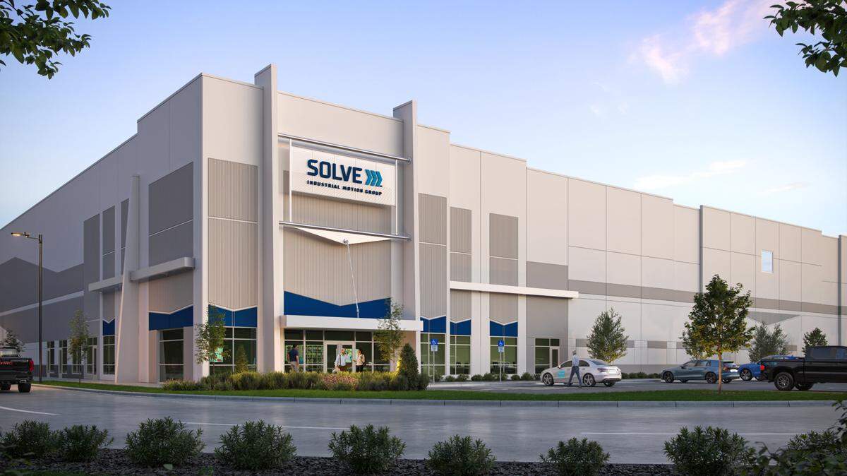 Solve is investing over $34 million to build a 282,000-square-foot distribution center off Westinghouse Boulevard in Steele Creek.