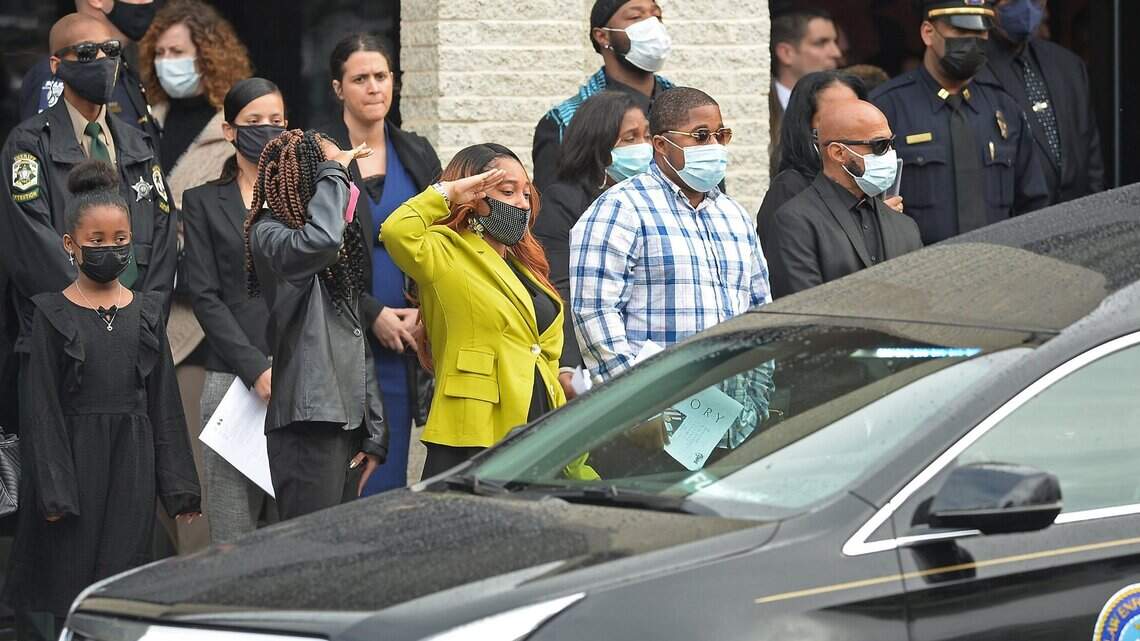 ‘Fallen hero.’ Friends, family at funeral recall Charlotte officer’s life of dedication