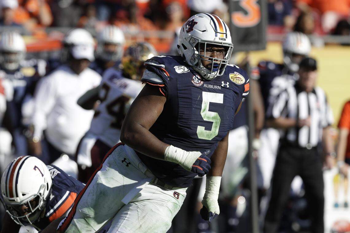 Auburn’s Derrick Brown