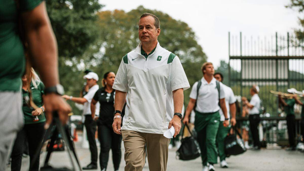 Mike Hill begins his seventh full year as the Charlotte 49ers’ athletic director.