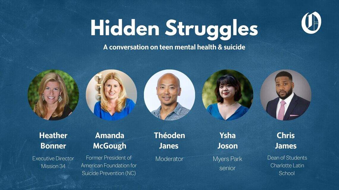 Charlotte Observer to host panel discussion on teen suicide for parents, educators