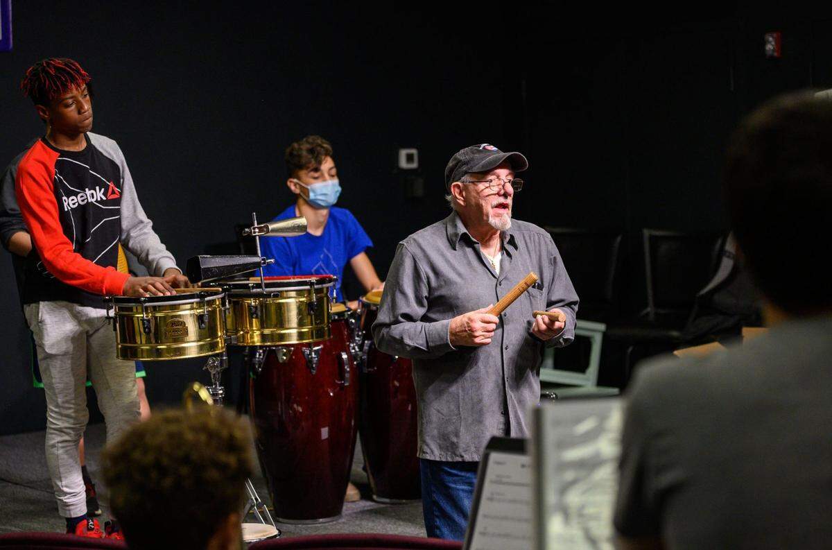 Jazz Arts Charlotte will use some of the money it is receiving for being a Southern Cultural Treasure to expand activities like the one seen here, Nuestro Tiempo. It’s a weekly program for middle and high schoolers focused on Latin Jazz.