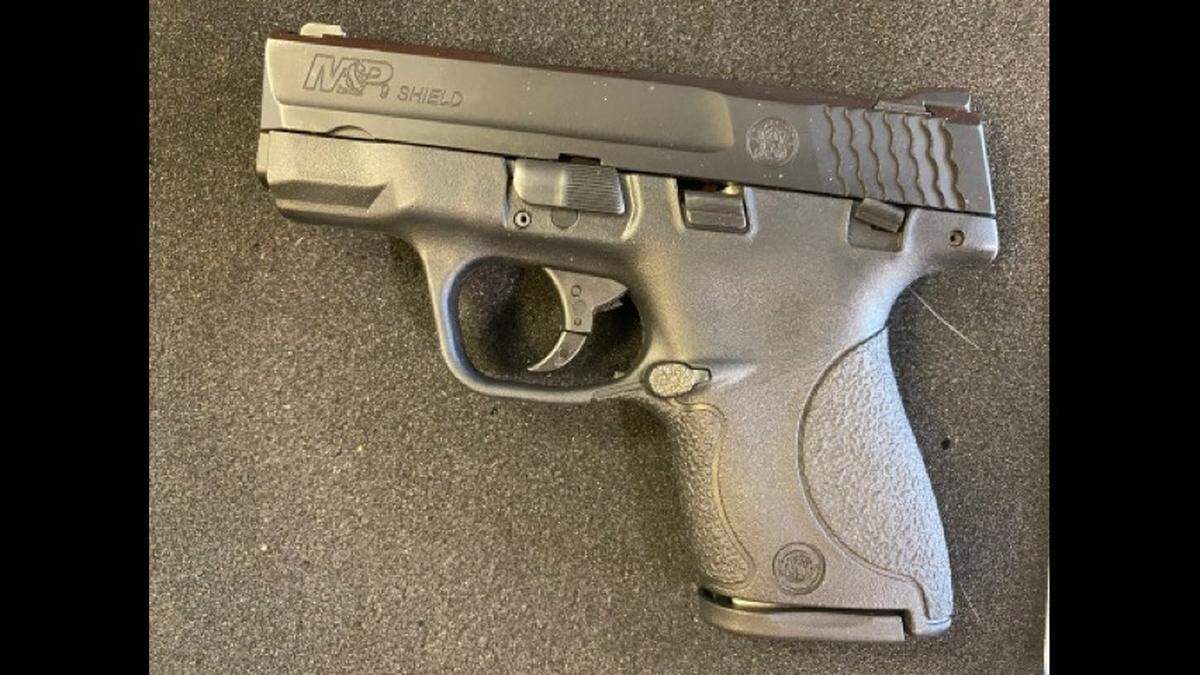 TSA agents seized this gun June 20 at a Charlotte Douglas International Airport security checkpoint. 