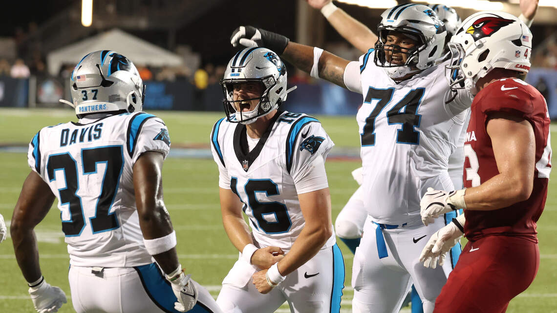 Long live the King: Panthers backup QB runs for game-winning TD on final play
