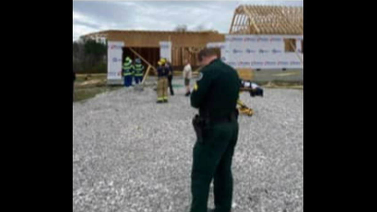 A falling ceiling truss at a construction site created a domino affect, leading to one man being crushed as rafters fell in rapid succession, according to investigators in Tennessee.