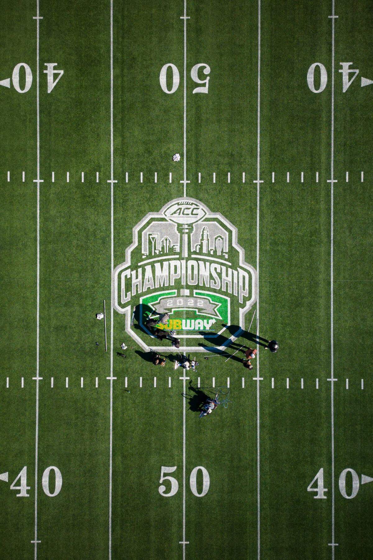 There's no offseason for the person who manages the Bank of America Stadium field maintenance because of the stadium's 11-month multi-sport commitment.