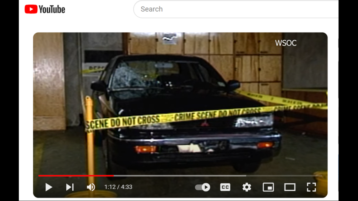 On Jan. 1, 1990, police responded to a call of this suspicious car at a Comfort Inn on South Tryon Street in Charlotte, N.C. Officers found the Mitsubishi Galant with the stolen tag identified in the 1989 hit-and-run death of Ruth Buchanan.