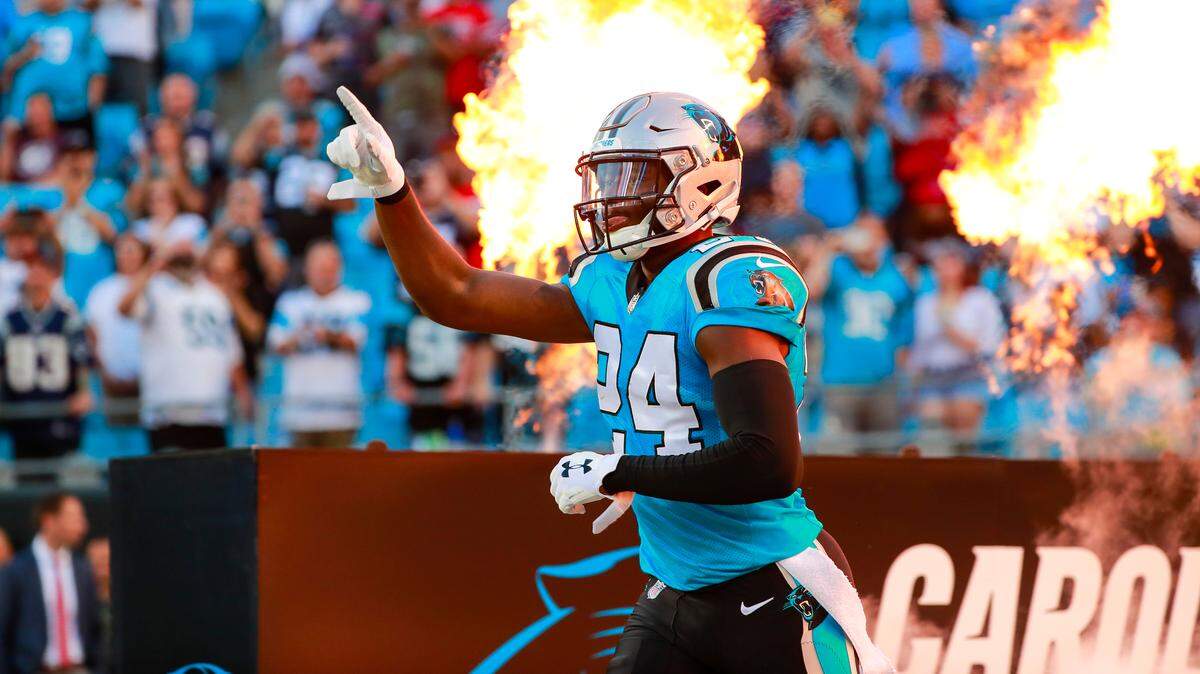 Carolina Panthers cornerback James Bradberry (24) will enter his fourth season with the team and has showed steady improvement each year.