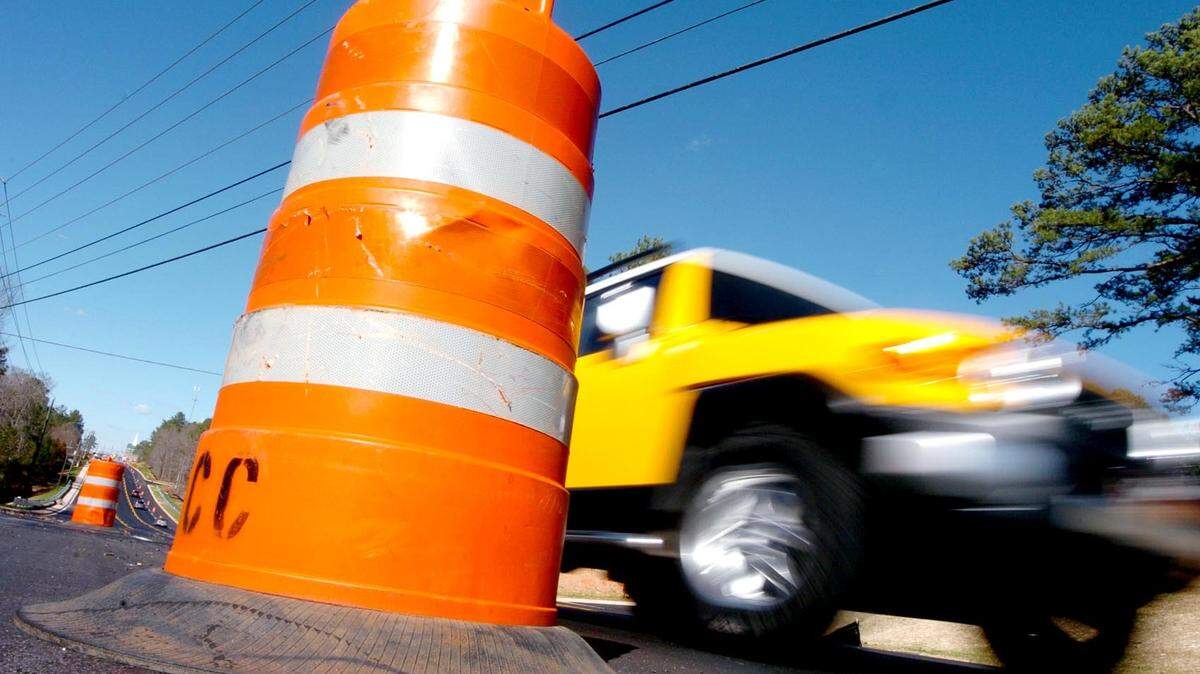 A highway worker was killed on U.S. 421 near Winston-Salem by a piece of falling concrete wall.