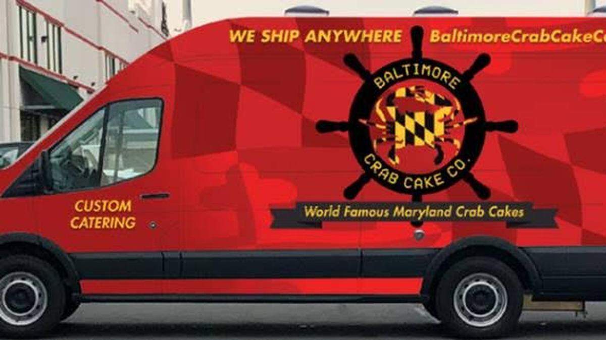 The Baltimore Crab Cake Company truck is built to be smaller and move faster, with a limited menu to hurry up the wait for orders.