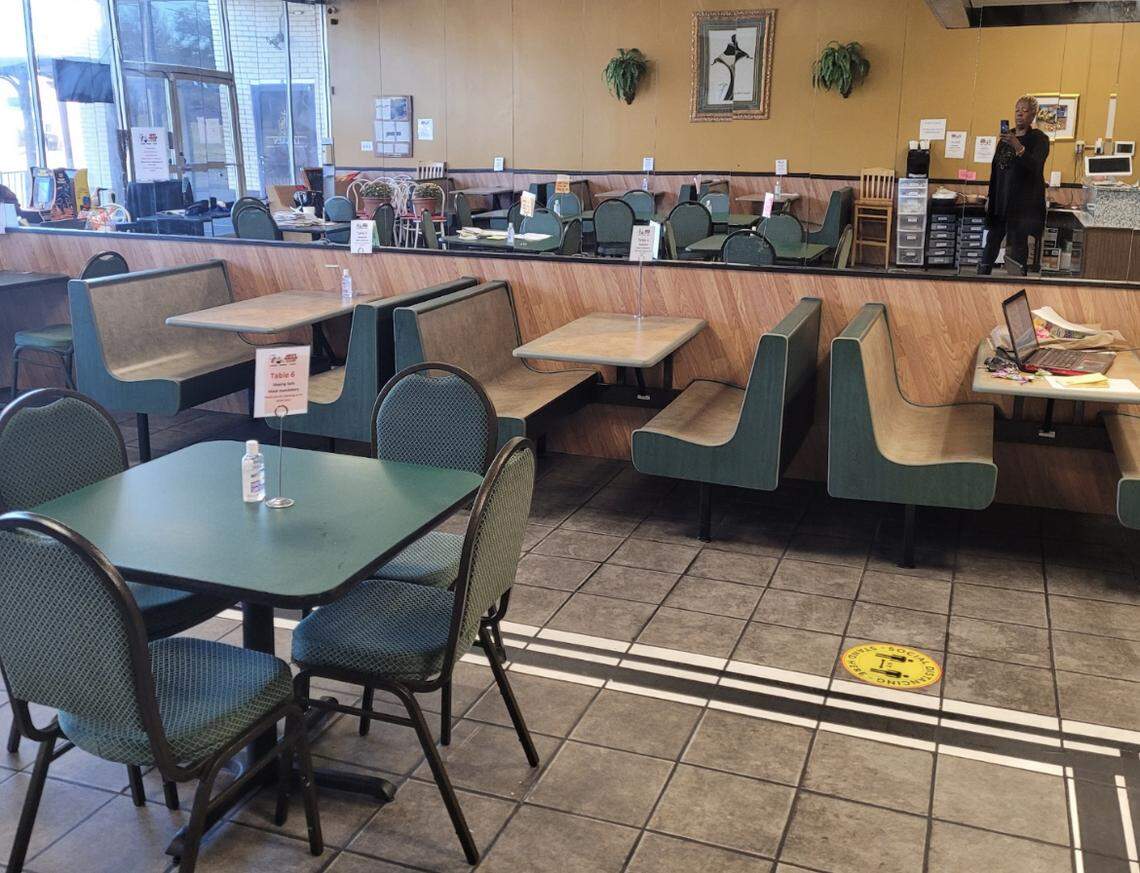 Before “Restaurant Impossible” visited, Smith’s Soul Food carried a dated look and color palate.