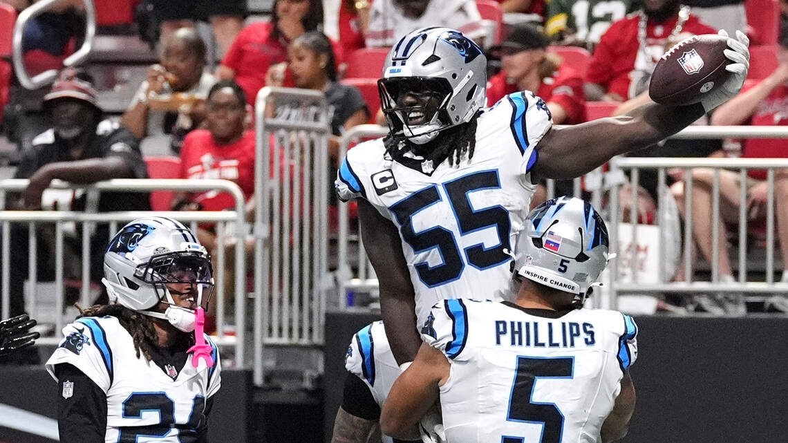 Panthers LB Devin Lloyd had a game worthy of Luke Kuechly in rout of Falcons