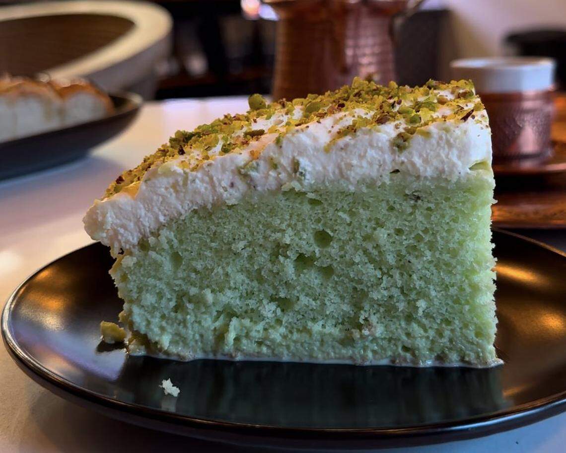 Haraz’ Pistachio milk bread.