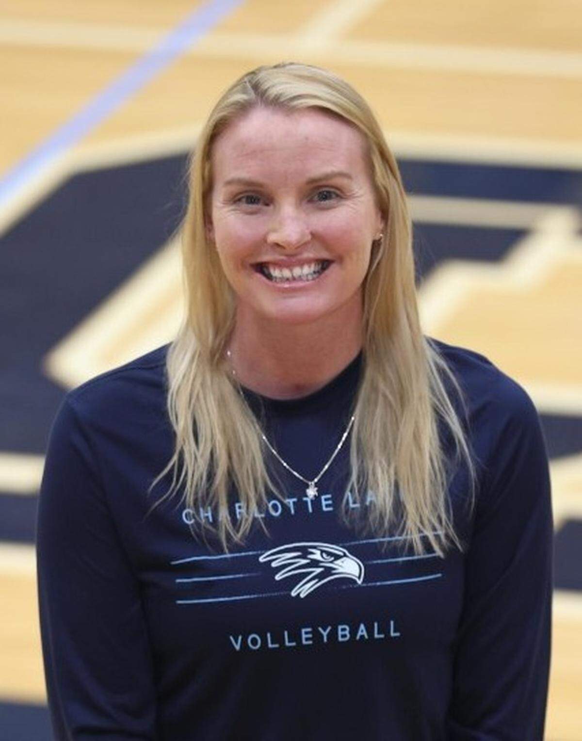 Charlotte Latin volleyball coach Caitlin Peters