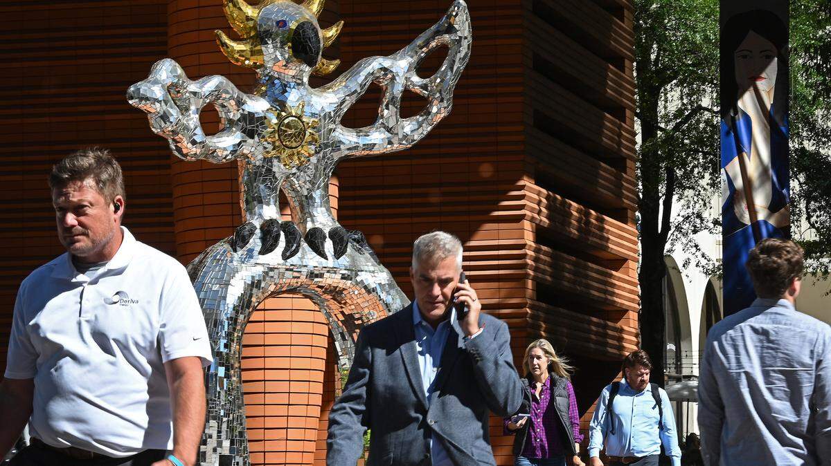 The Firebird sculpture outside the Bechtler Museum of Modern Art is one of the most visible pieces of art in Charlotte. The City Council is still deciding whether it wants to formally OK a proposal first offered by the Foundation for the Carolinas.