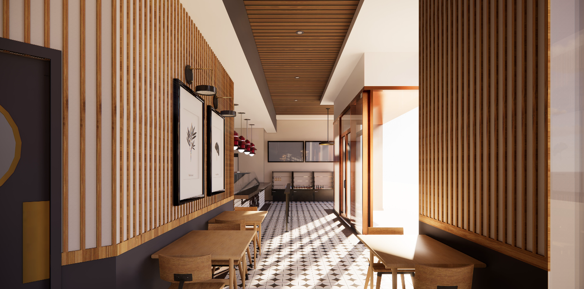 Portofino’s will open on the ground level of the recently renovated One Independence Center in spring 2024.