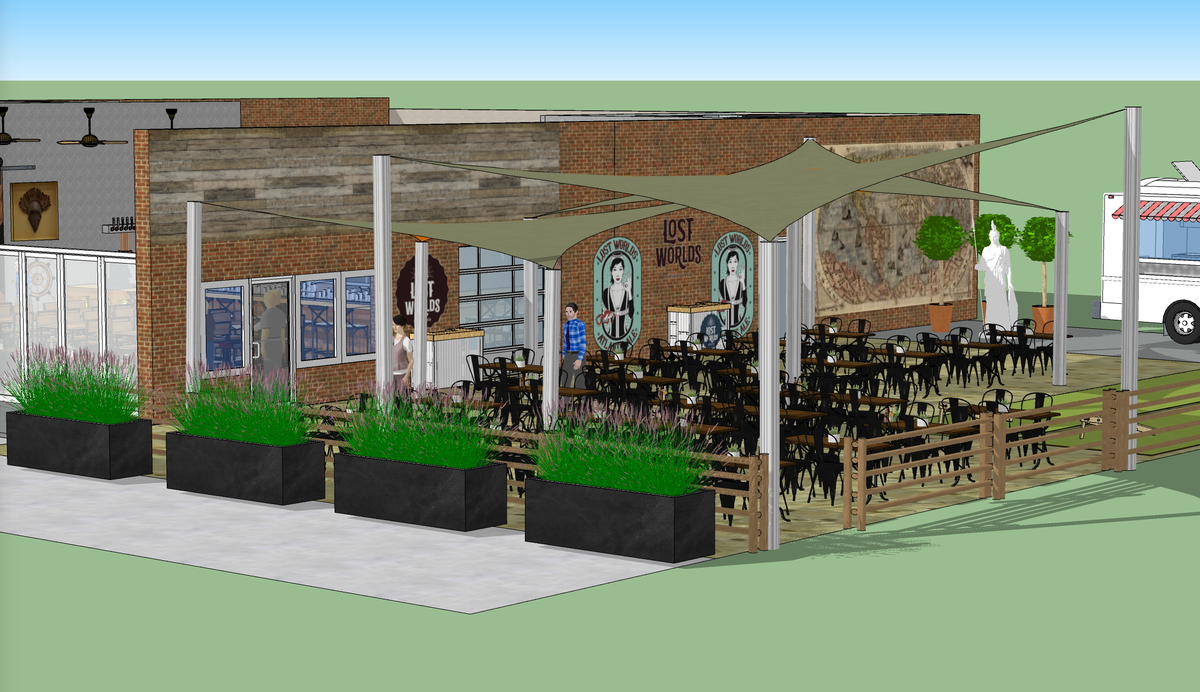 Lost Worlds co-owner Dave Hamme said, “We want to create an environment that feels like an explorers club of yesteryear.”