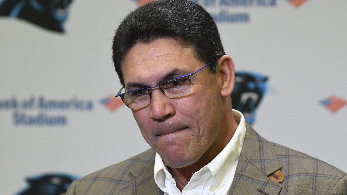 Washington has hired former Carolina Panthers coach Ron Rivera.