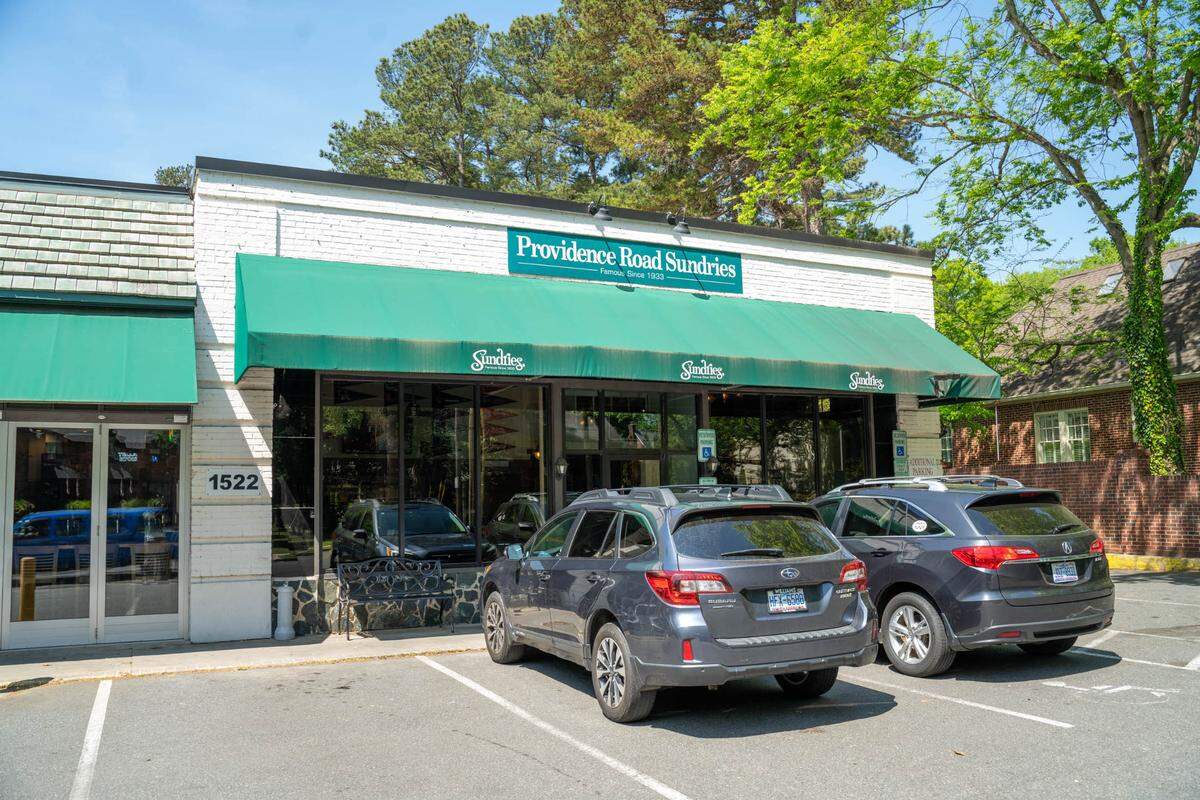 Providence Road Sundries is at 1522 Providence Road.
