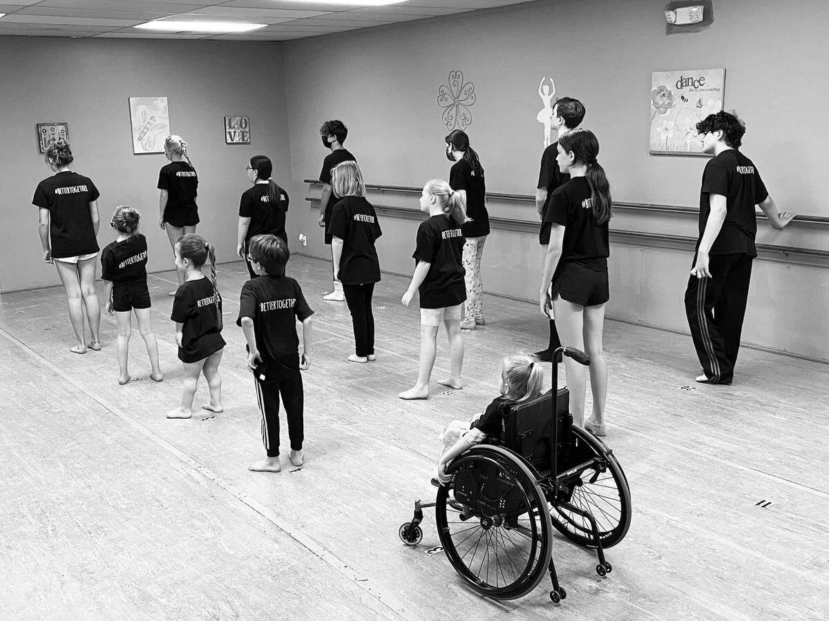 Chance to Dance rehearsals take place at Miss Donna’s School of Dance in Charlotte.