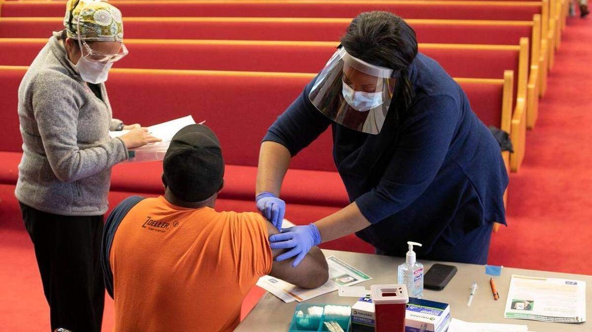 A recent COVID-19 vaccination clinic in a Raleigh church was part of an effort by local officials and 16 churches to help combat disparity in vaccine distribution in North Carolina.