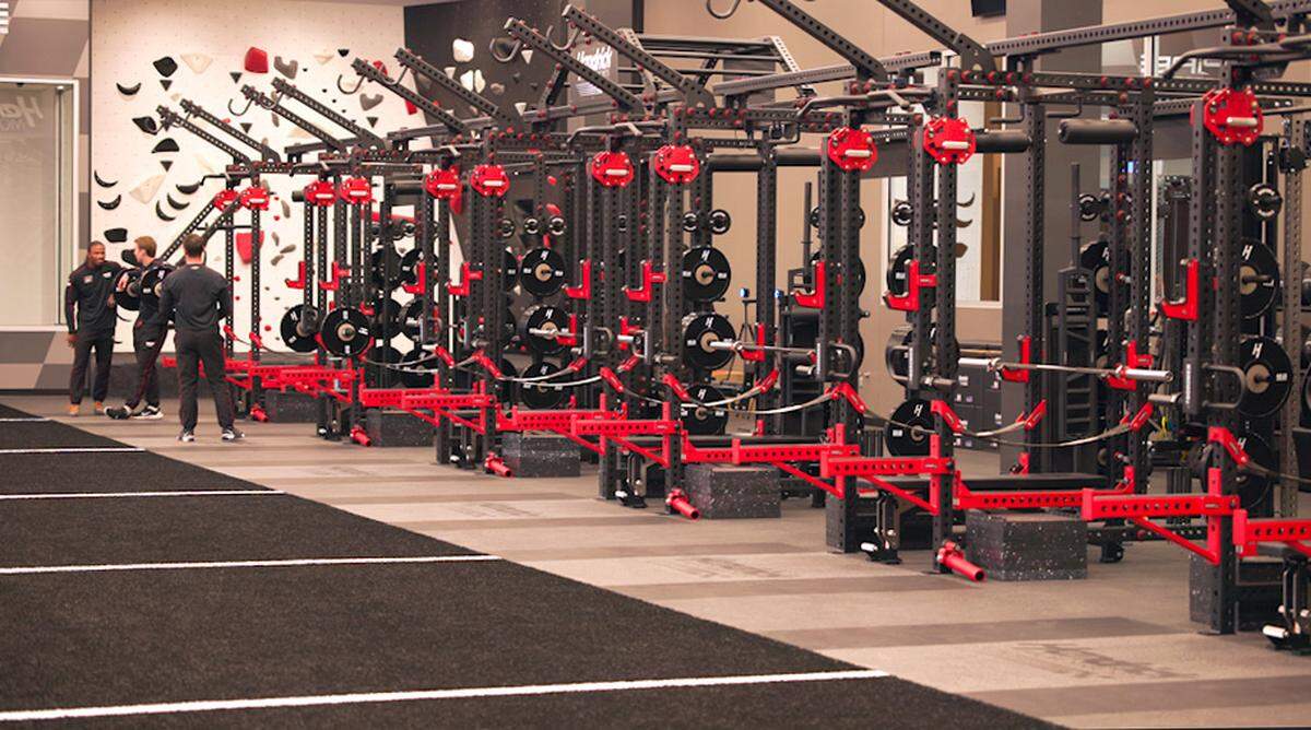A look inside the new Atrium Health Motorsports Athletic Center, featuring a high-performance gym in Concord.