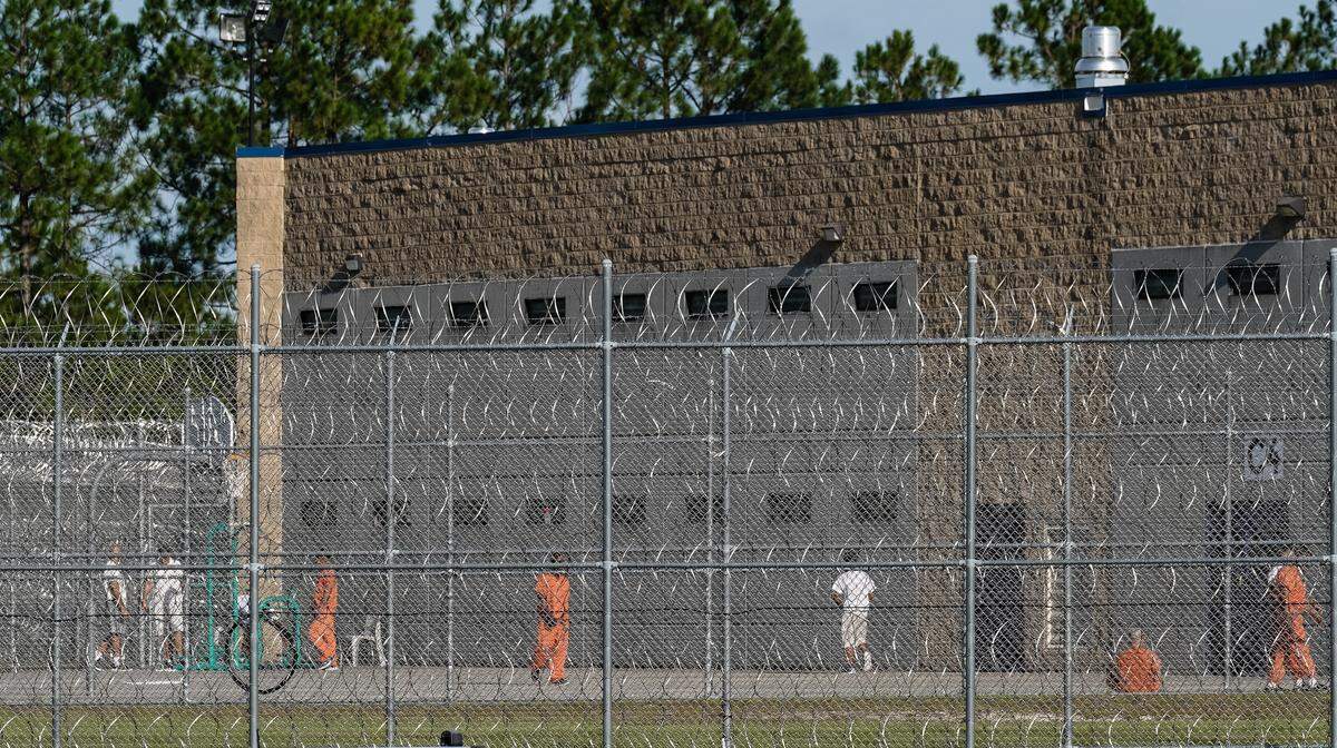 Many people arrested by ICE in North Carolina spend time at the Folkston ICE Processing Center in Georgia.