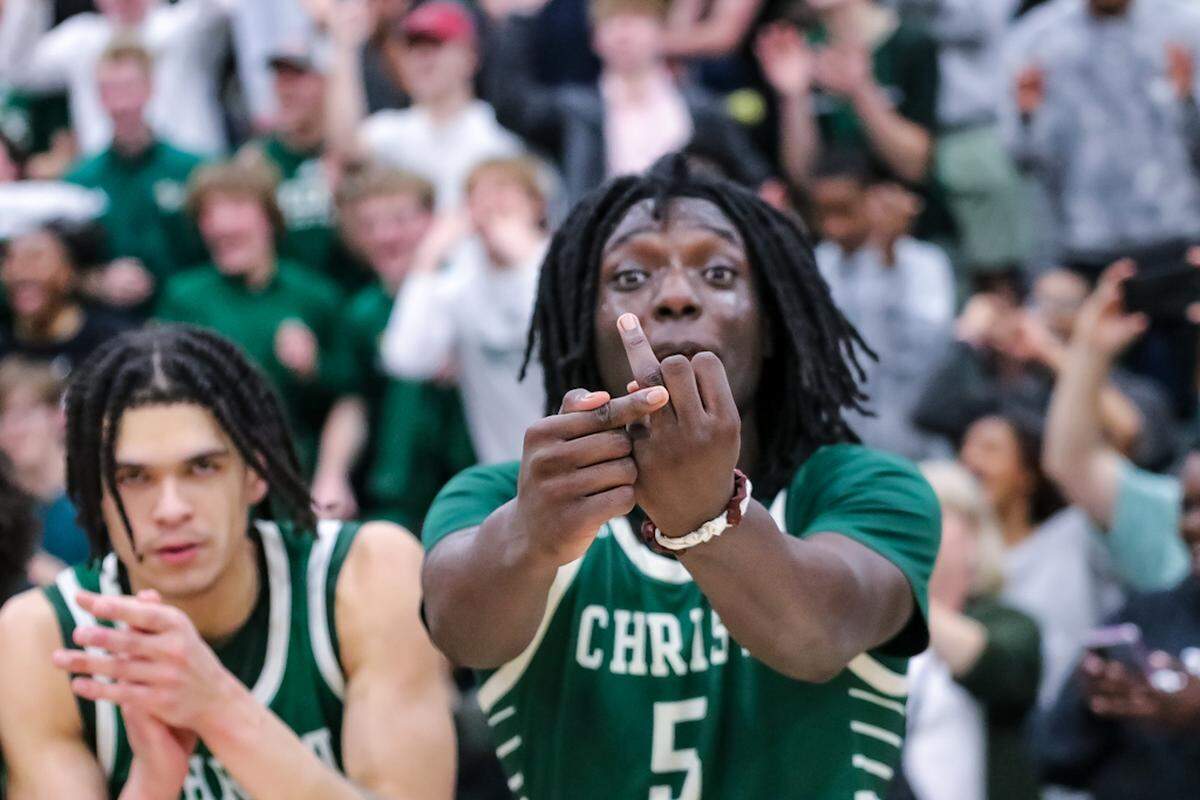 Christ School Jamari Briggs say ring me after winning over Carmel Christian