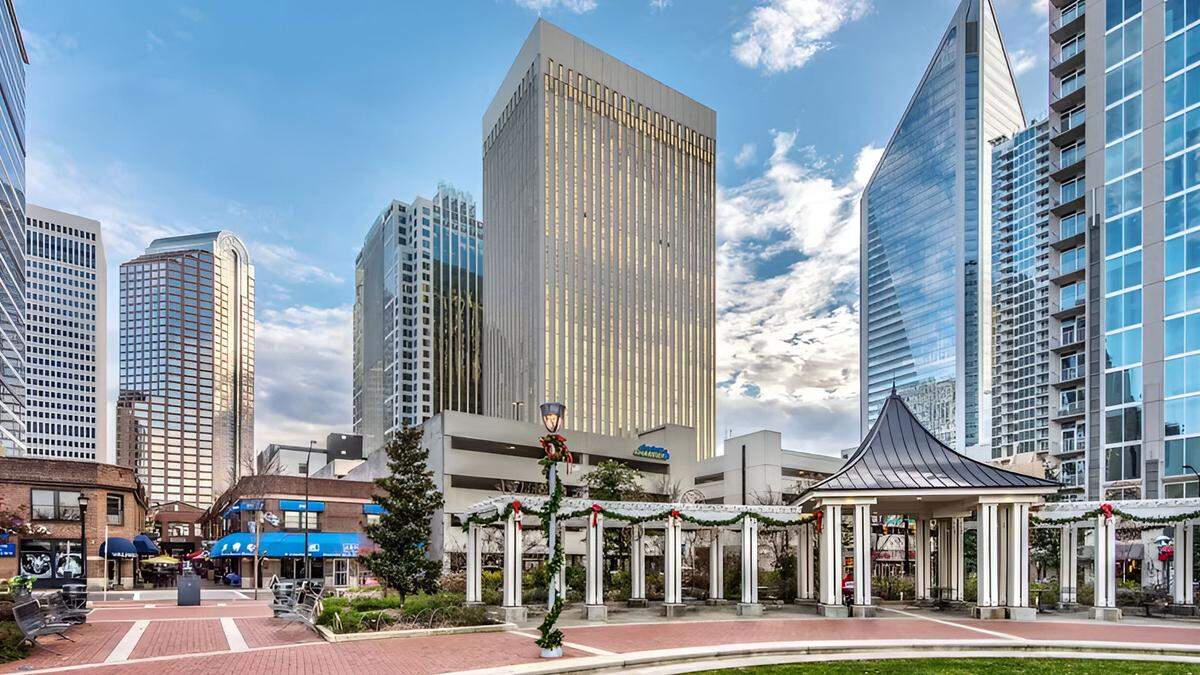 Developer Spandrel Development plans to convert the office tower at 400 S. Tryon St. into apartments and a hotel.