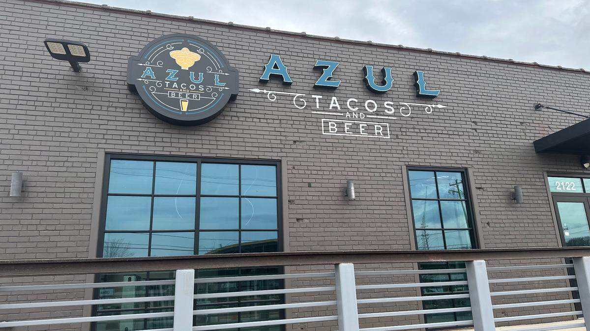 Azul Tacos and Beer is opening this spring at 2122 Thrift Road.