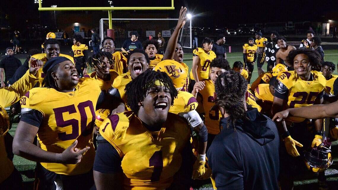 Which 11 NC high school football teams are ranked nationally in preseason?