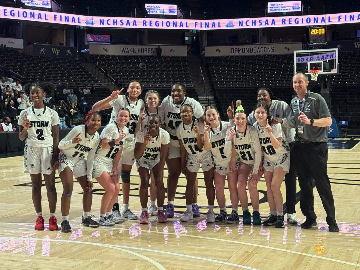 Stuart Cramer won its NC 3A Western regional championship Monday and the Storm will play in Friday’s NC 3A state championship game.