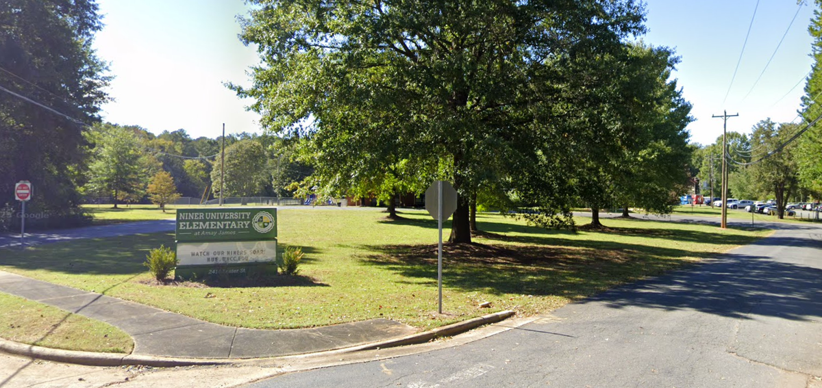 Niner University Elementary School was located in west Charlotte near the intersection of Tylova Road and West Boulevard. It had about 116 students prior to its closure.