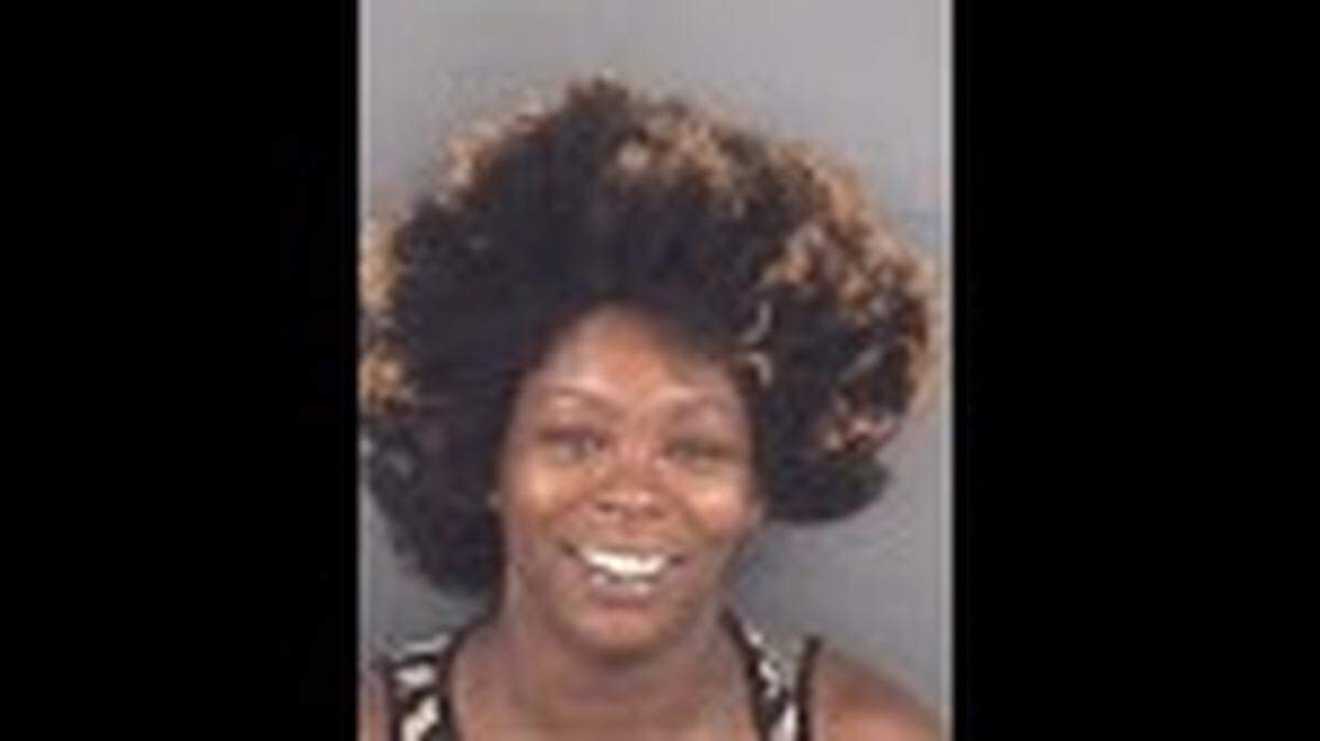 Octavia Robinson, 34, of Fayetteville, North Carolina, was arrested after police accused the mother of trying to poison her two sons with lighter fluid placed in cream soda.