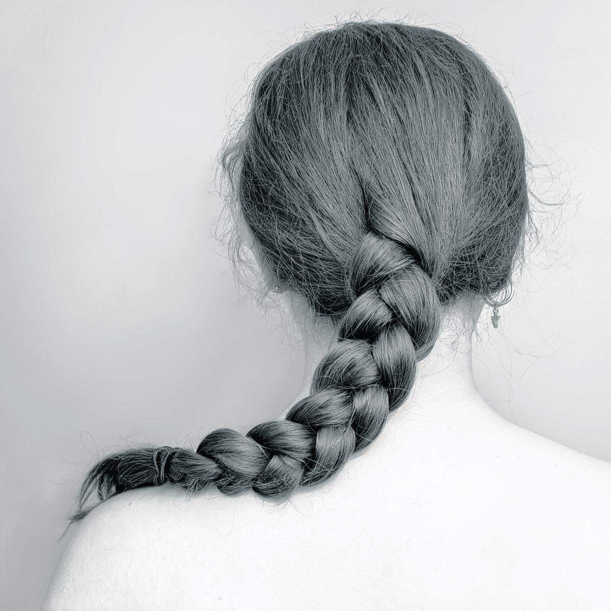 Photographer Carolyn DeMeritt is holding workshops at The Light Factory. Shown here is her 2016 work “Kira’s Braid,” an archival pigment photograph.