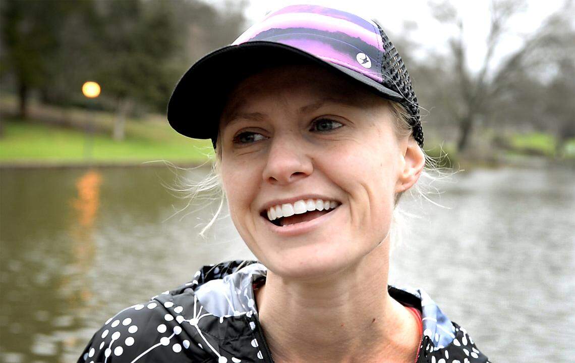 “I joke about how running is like my second job that I sometimes get paid for,” Paula Pridgen says, laughing. “Or more like rarely get paid for. I mean, it’s a lot of work, but I enjoy it.”
