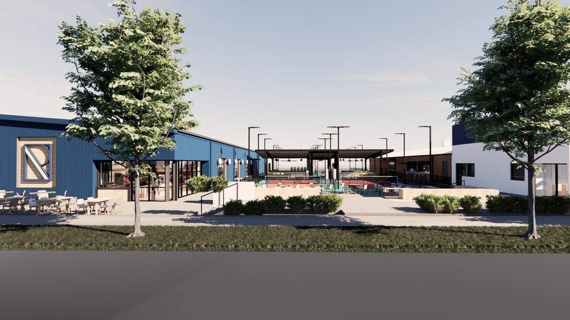 Rally will offer multiple pickleball courts when it opens in Charlotte this summer.