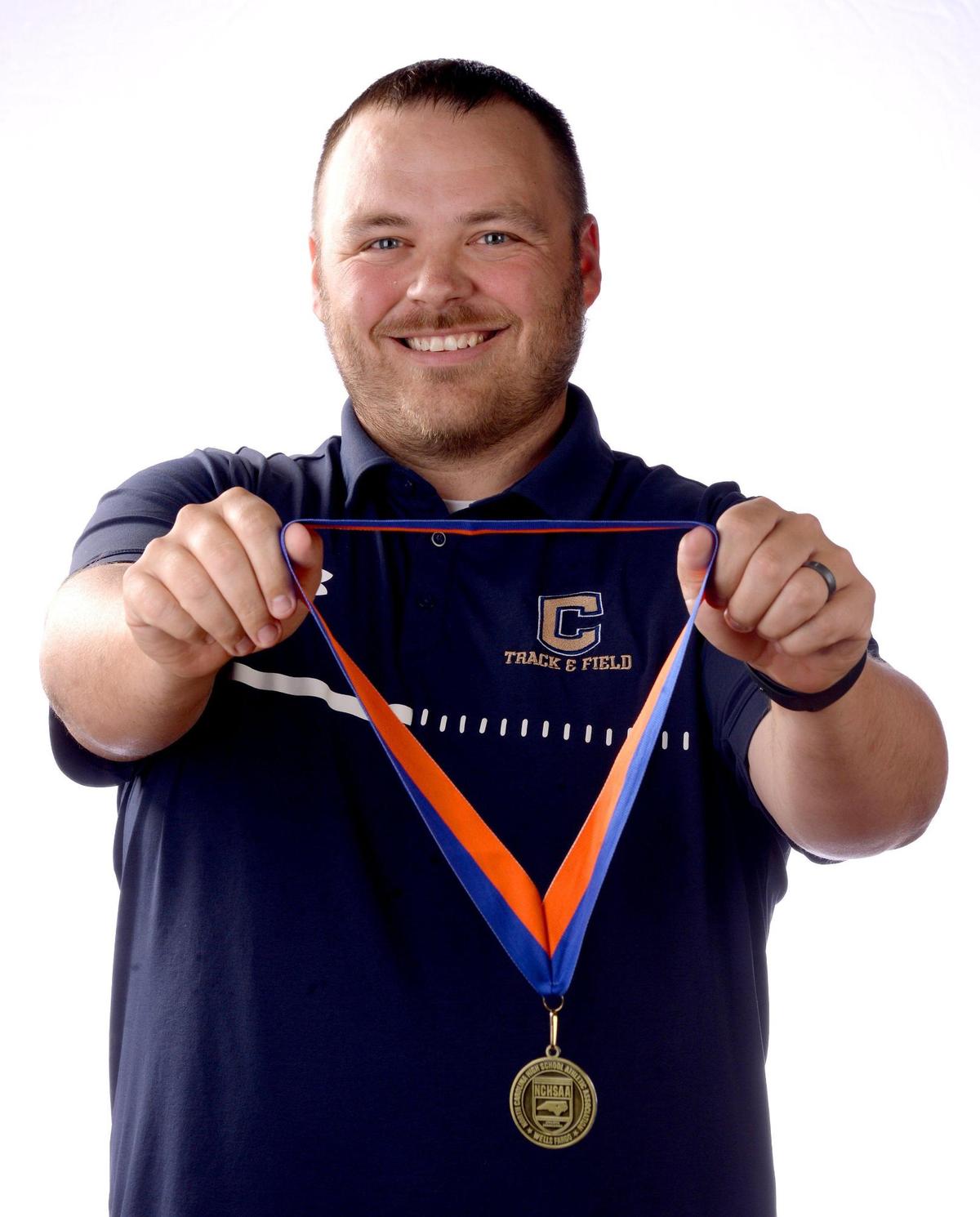 The Charlotte Observer High School Athletes of the Year. Boys Coach of the Year: Dustin Allen of Cuthbertson who’s boys and girls track teams have won 12 state titles in seven years. His girls won cross-country and indoor state titles this year. His boys won indoor state the season and he was a 3-time conference coach of the year for boys in one season.