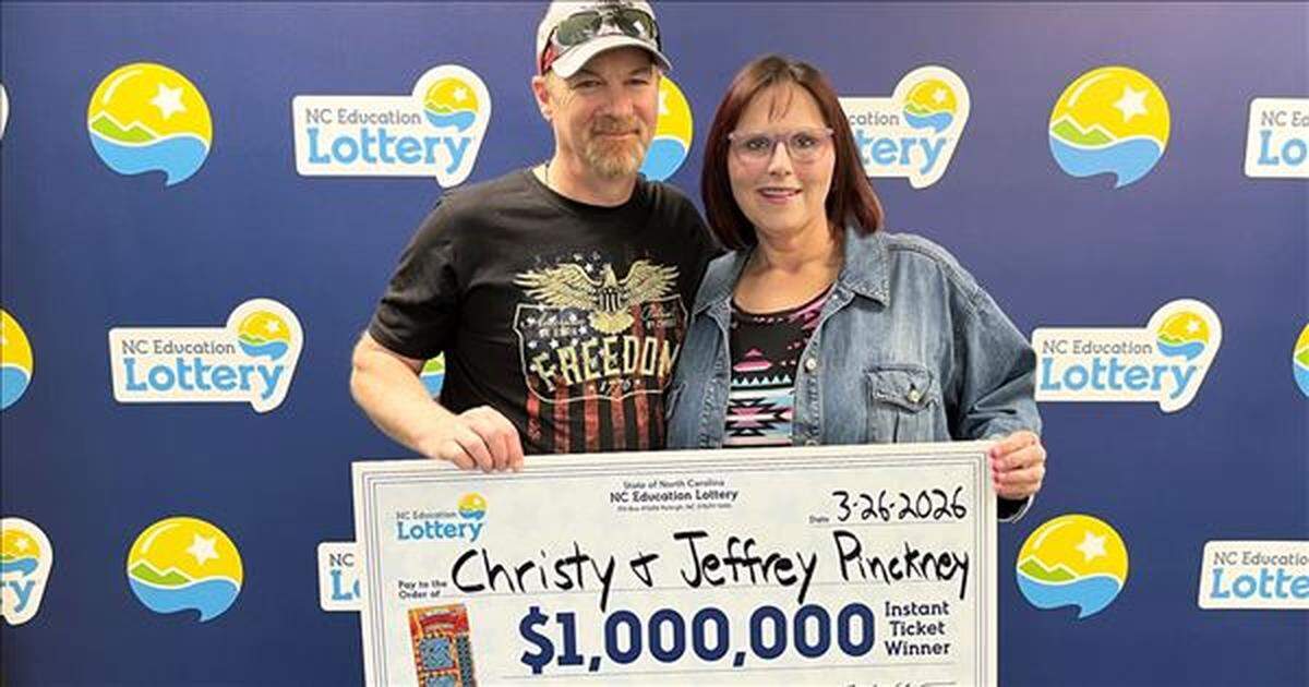 This North Carolina couple hit a jackpot in a new NC Education Lottery scratch-off game, officials said on Friday, March 27, 2026.