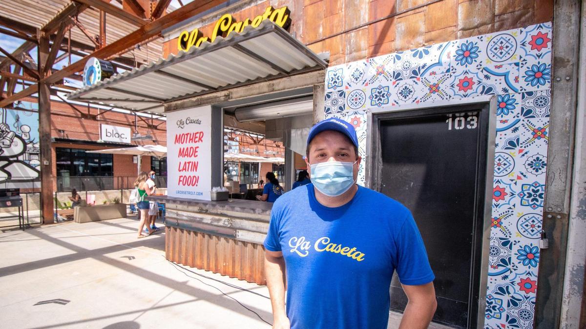 Dalton Espaillat is the co-owner of La Caseta, a food stall serving Latin cuisine inspired by his wife’s mother’s cooking. La Caseta is expanding to Montford Drive.