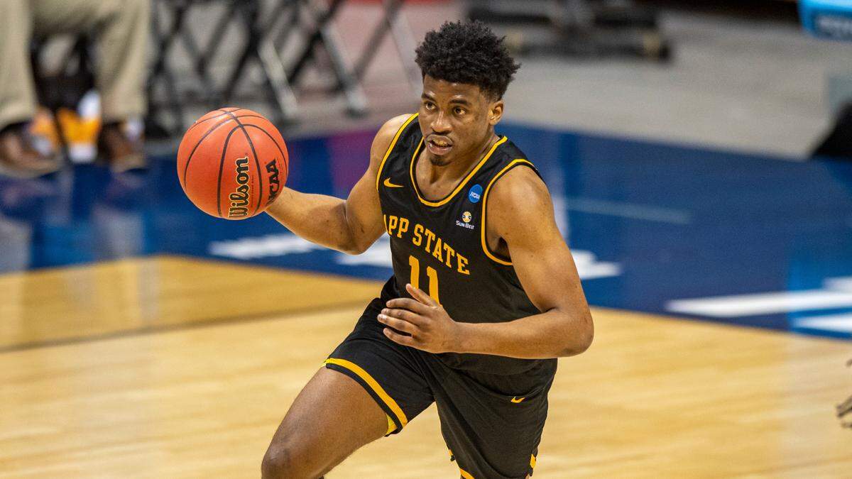 Appalachian State guard Donovan Gregory. (AP Photo/Doug McSchooler)