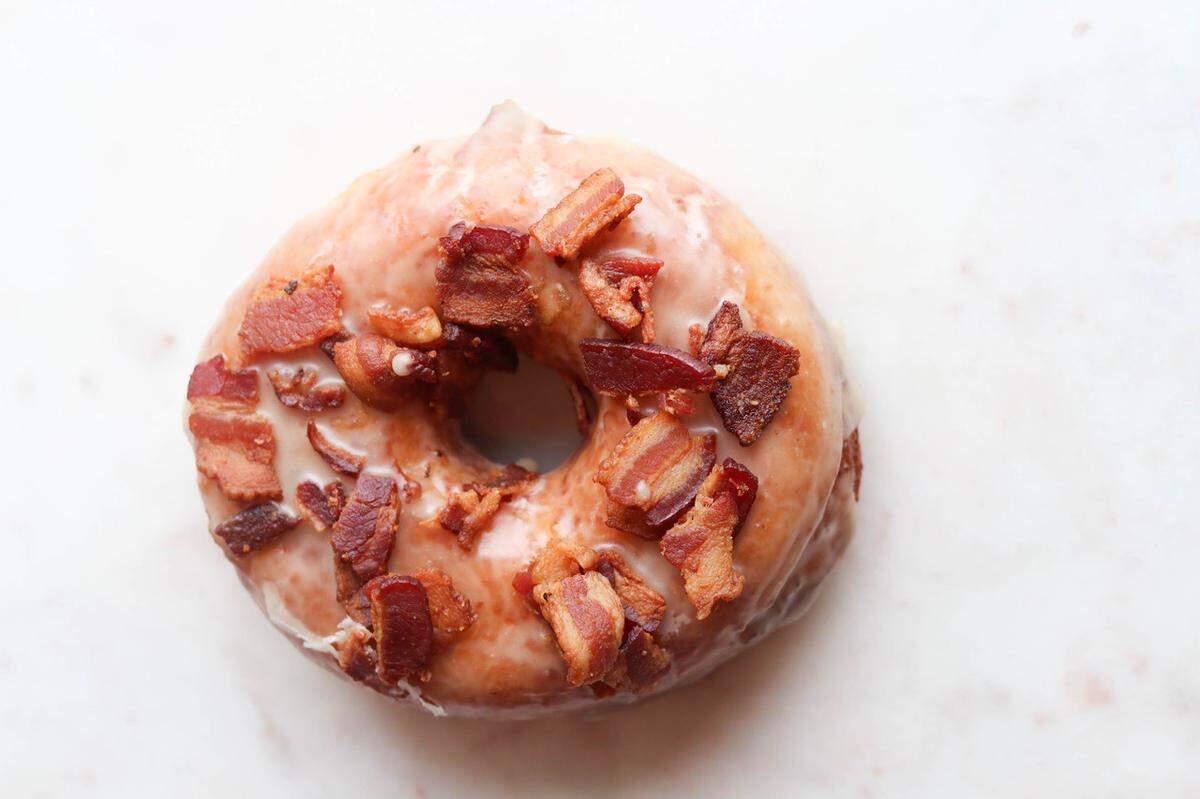 Sugar Donuts offers a classic maple bacon doughnut, but elevates the treat with homemade maple glaze.