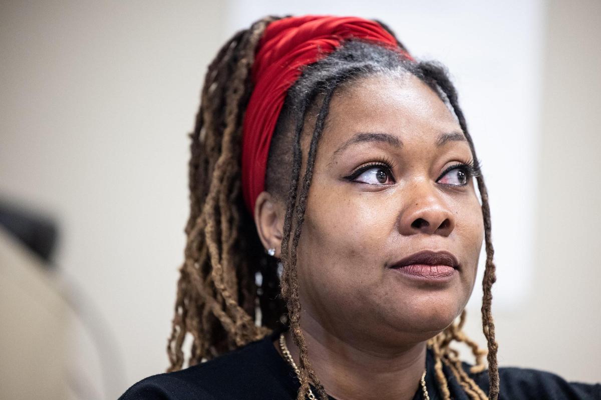 Shaheedah Martin, on Apri 5, 2022, talks about how she got to prison and her plans when she gets out in September. She’s planning to open her own business after leaving the Center for Community Transitions in Charlotte.