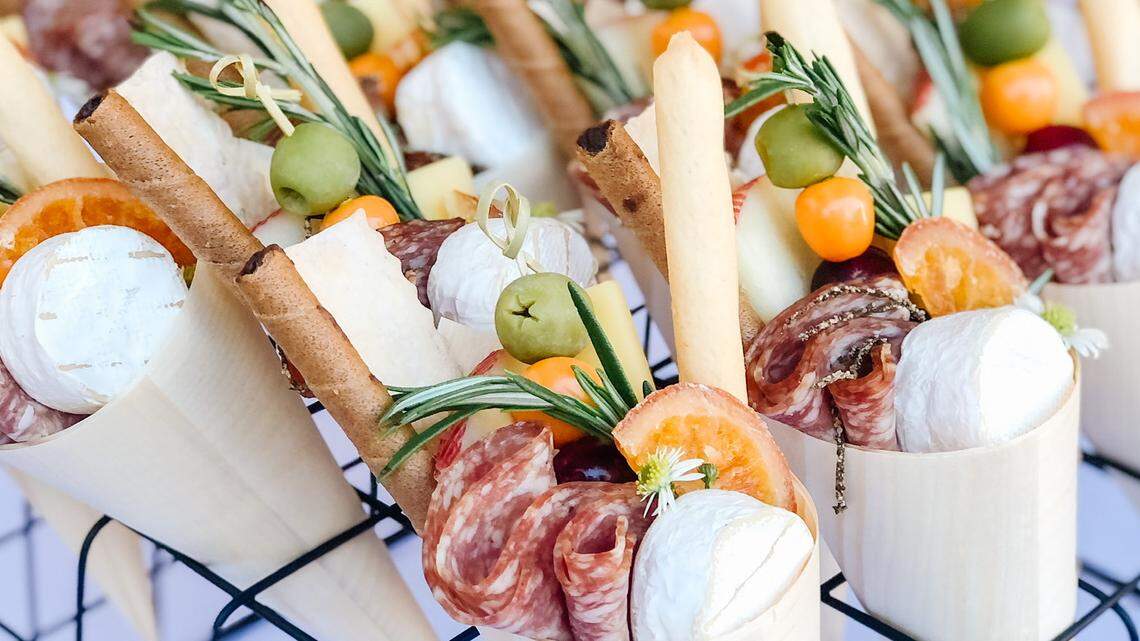 Queen Brie can provide individual cheese and charcuterie cones for COVID-19 safe celebrations such as drive-by events.