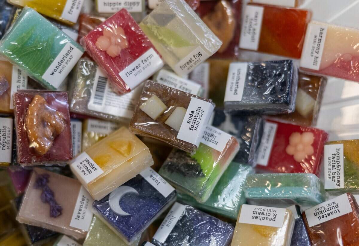 Soaps at Sparta Candle Co.