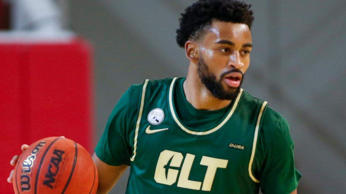 Charlotte guard Brice Williams, pictured here in a game at Davidson in December, scored 22 points against UAB on Saturday.