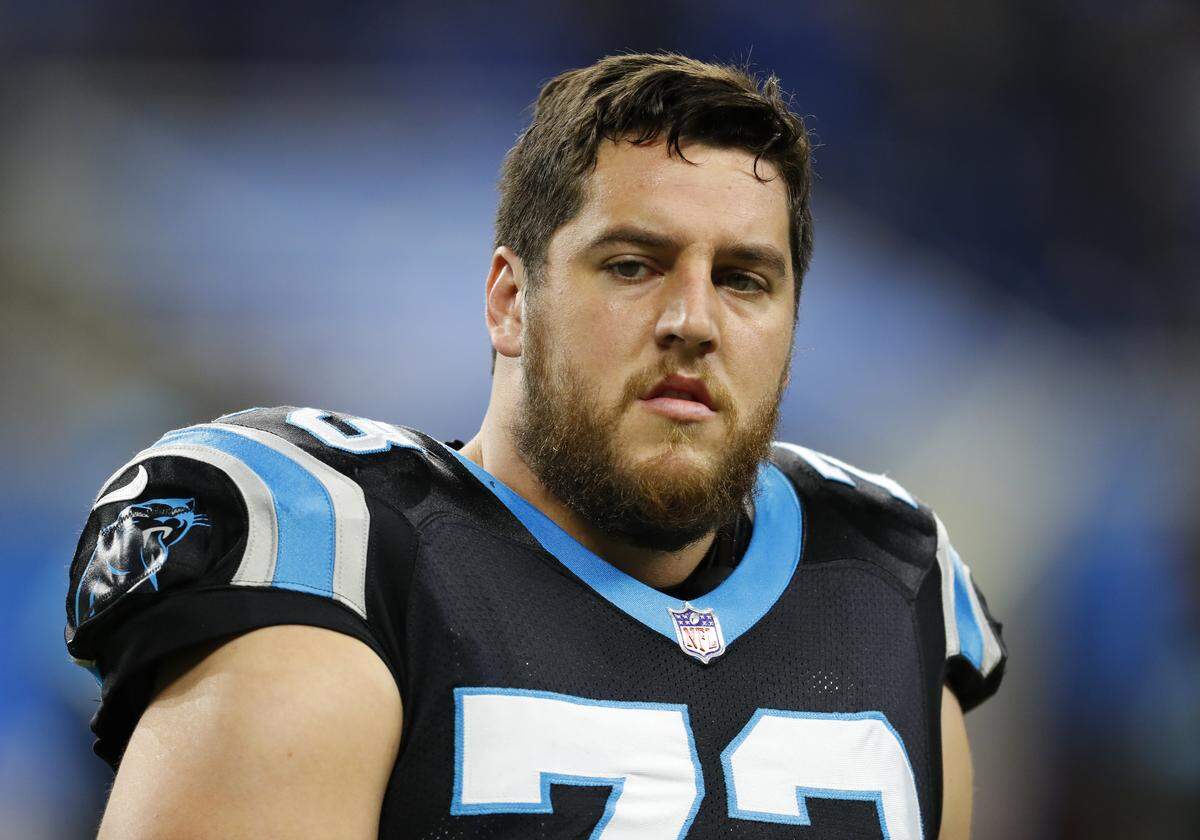 Guard Greg Van Roten was the only Panthers player to play all of Carolina’s offensive snaps in 2018.