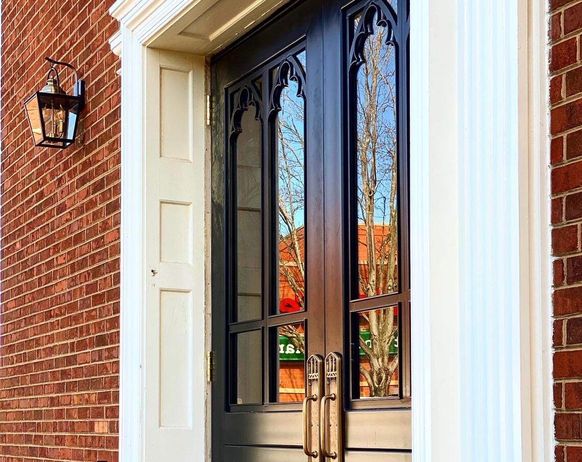 High ceilings and large windows will maintain the church feel.