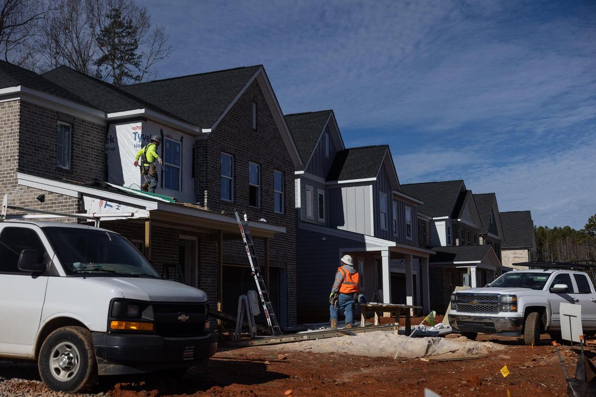 The Alton Creek neighborhood in Mint Hill is one of many subdivisions being built in the Charlotte region.