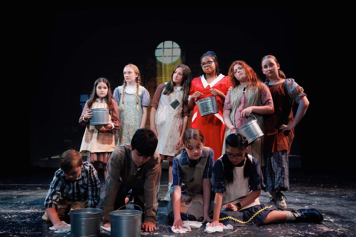 “It’s as Hard Knock Life” for cast members and mentors of Theatre Charlotte and The Penguin Project’s “Annie, Jr.”